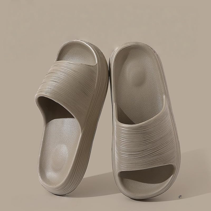 Cloud Slippers for Women, Pillow Slippers Super Soft, Thick Sole Slides for with Anti-Skid Sole