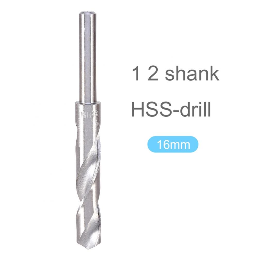 16 mm Tip Diameter 4241 HSS High Speed Steel Blacksmiths Twist Drill Bit 1/2" Straight Shank Drilling Hole Tool - Image 4
