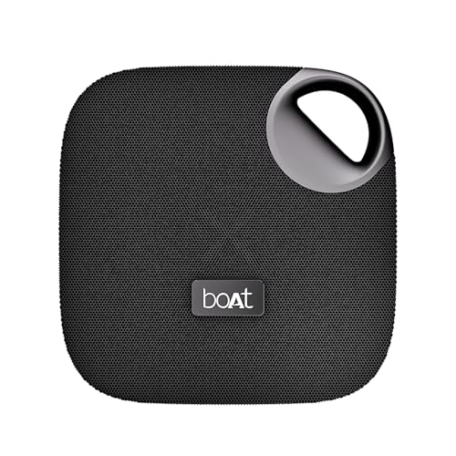 Boat Stone 193 Pro /190 Pro with 5W Signature Sound, Up to 12hrs of Playtime, TWS Feature, Built-in Mic, Bluetooth v5.3, AUX Port, TF Card Connectivity, IPX6 & Type-C Bluetooth Speaker(Raging Black) view 1