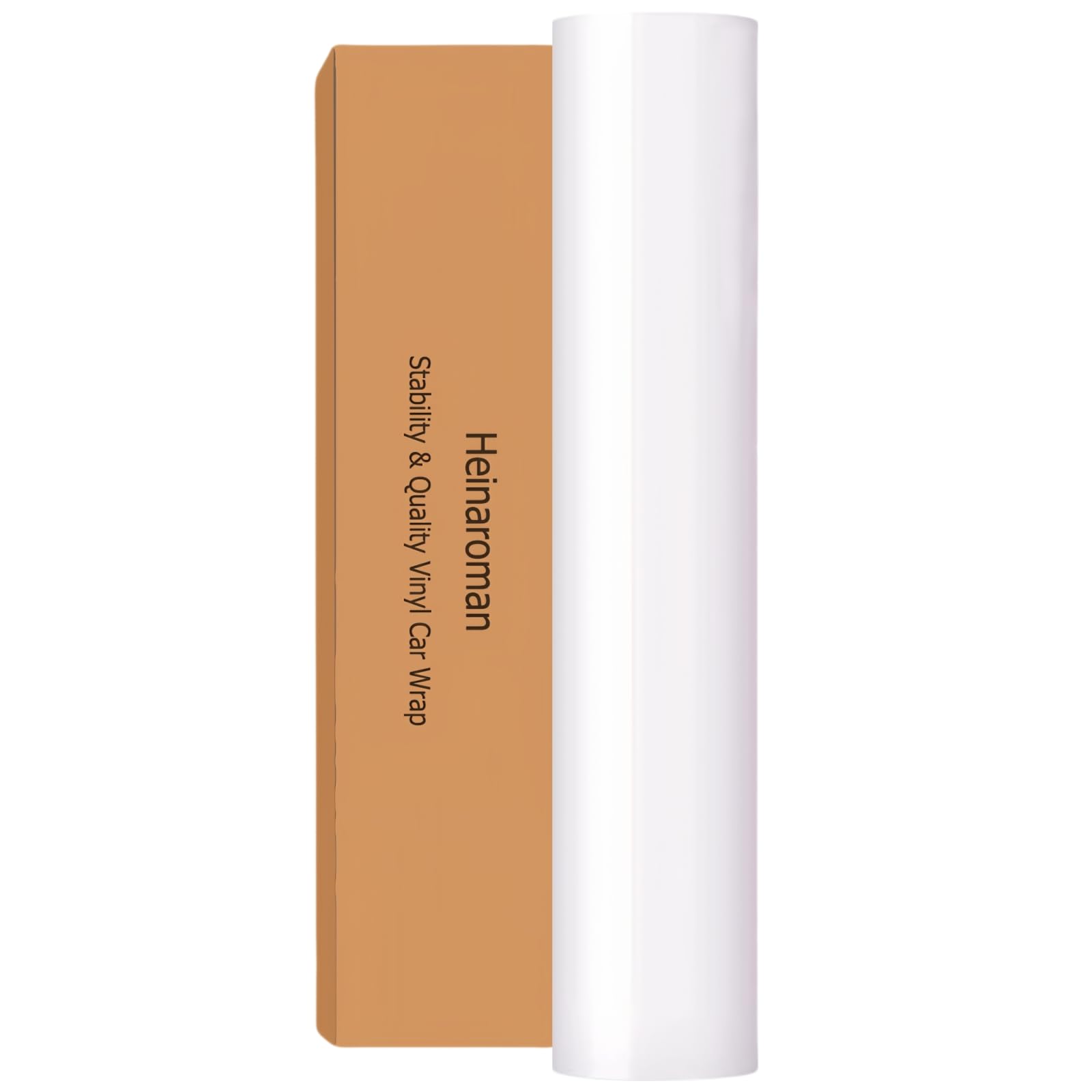 Heinaroman Pellicola Wrapping Auto, Pellicola Bianco Lucida Wrapping Da 152 X 152CM, Pellicola Adesiva Per Auto Per Auto, Moto, Decorazione Di Mobili - Foto 10