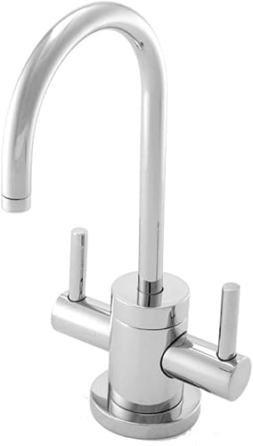 Newport Brass 10615S Dispensadores de agua fría y caliente, níquel satinado