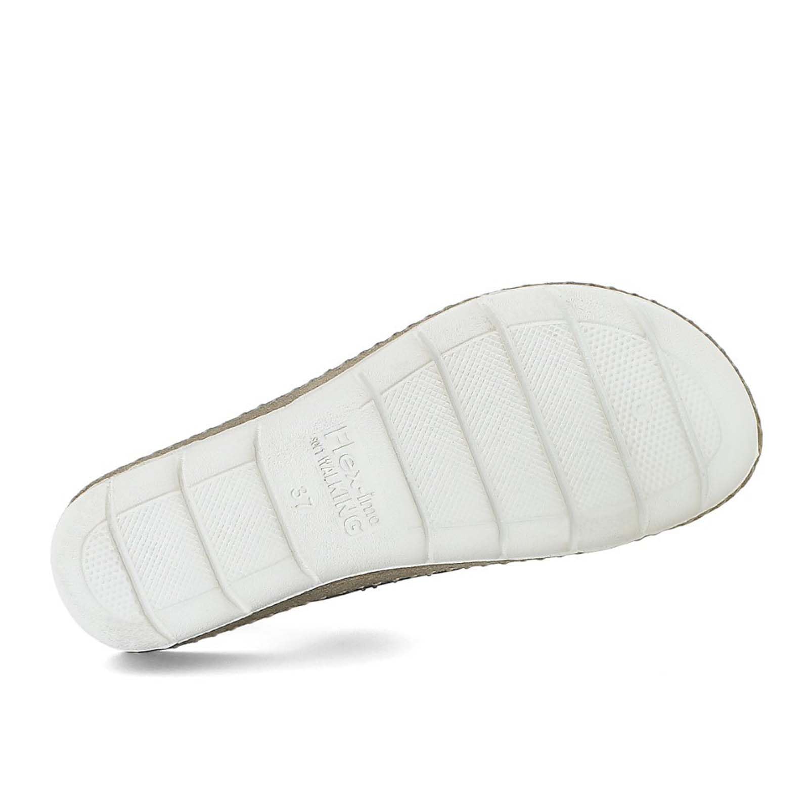 inblu Ciabatte Donna A Doppia Fascia Con Brillantini, Plantare In Pelle Sandali a ciabattaDonna