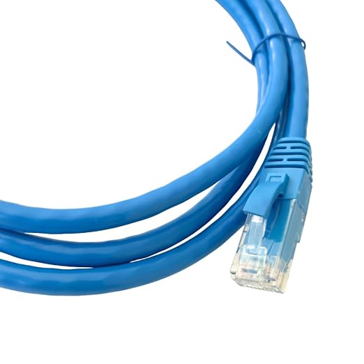 Cat 6 UTP Patch Cord de 0.91 m azul miniatura 8