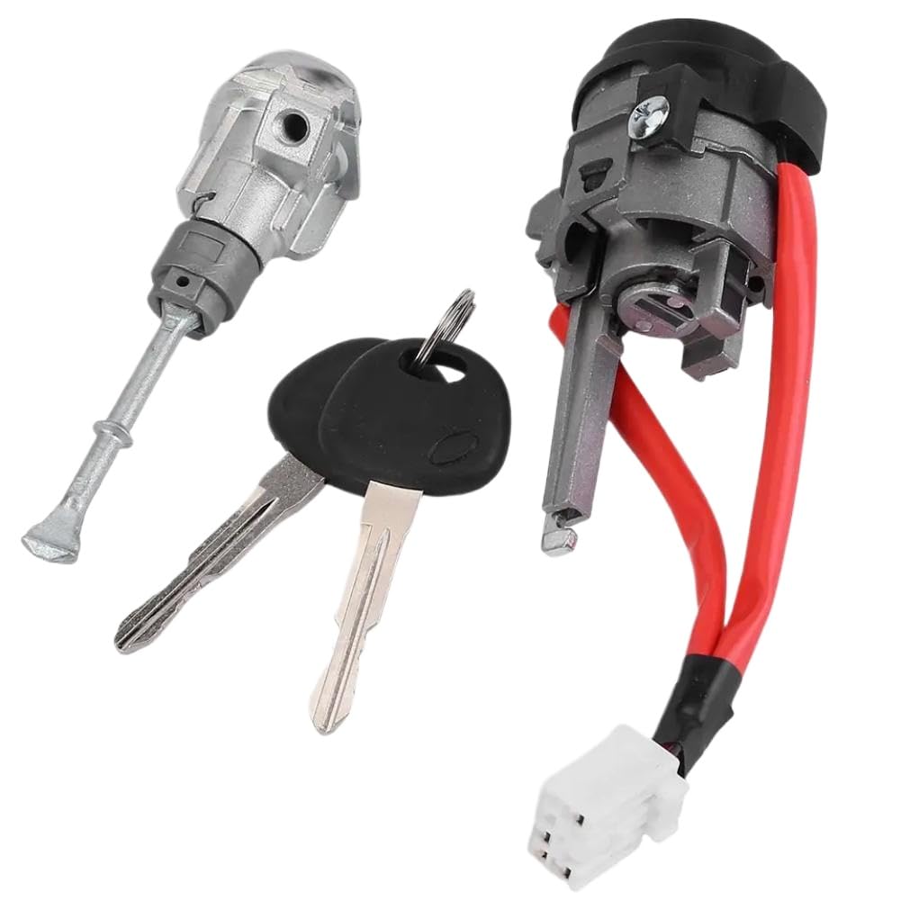 Ymquqktkw Onecolor Car Door Lock Cylinder Ignition Barrel Compatible With 2015–2020 Models Replaces 81970-F0000