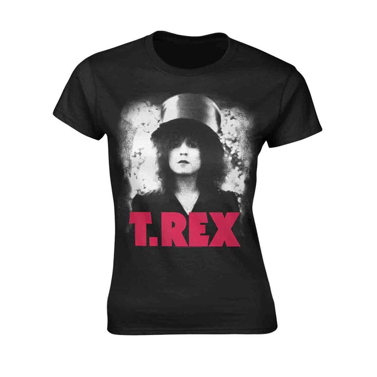 Ladies T-Rex Marc Bolan Slider Official Tee T-Shirt Womens Girls (Small) Black