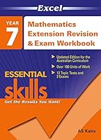 Year 7 Mathematics Revision & Exam: Workbook 2 - Extension (Excel Essential Skills) 1740203151 Book Cover