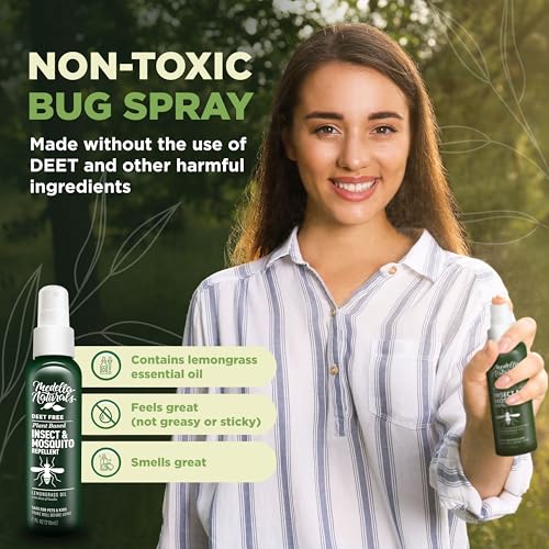 Image of Medella Naturals Insect & Mosquito Repellent, DEET-Free Naturally Derived Formula, Kid and Pet Friendly, Made in The USA, 4 Ounce Spray Bottle