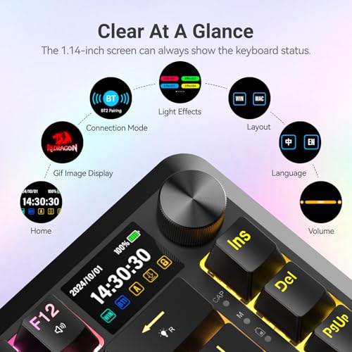 Image of Redragon mechanical gaming keyboard K708