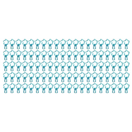 Pequenos Clipes de Papel de Fichário, 100 Peças de Clipes de Fichário Fofos Força de Fixação Forte D