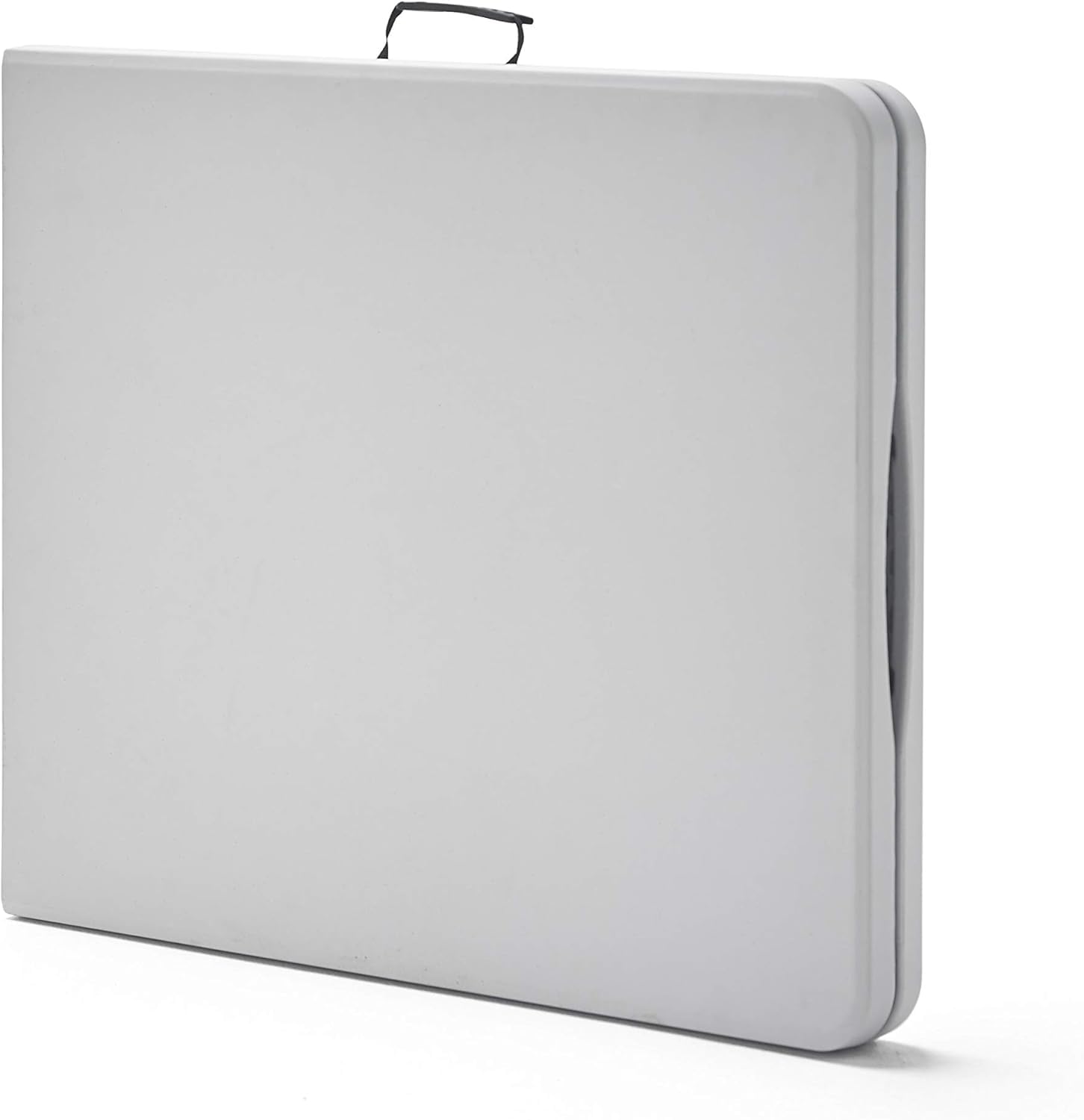 DUPI Mesa Plegable Portátil Maleta para Camping y Eventos | Fácil Transporte y Almacenamiento | Resina Fácil de Limpiar | Bloqueo de Seguridad y Asa | (Blanco, 180 cm)