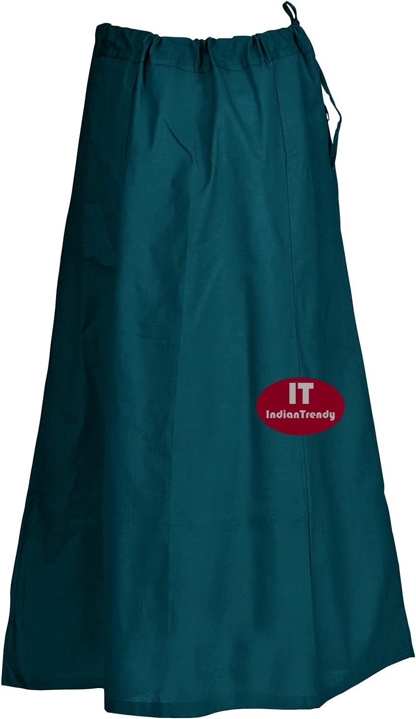 Sari Petticoat Cotton Stitched Adjustable Waist Saree Underskirt Lining Skirt