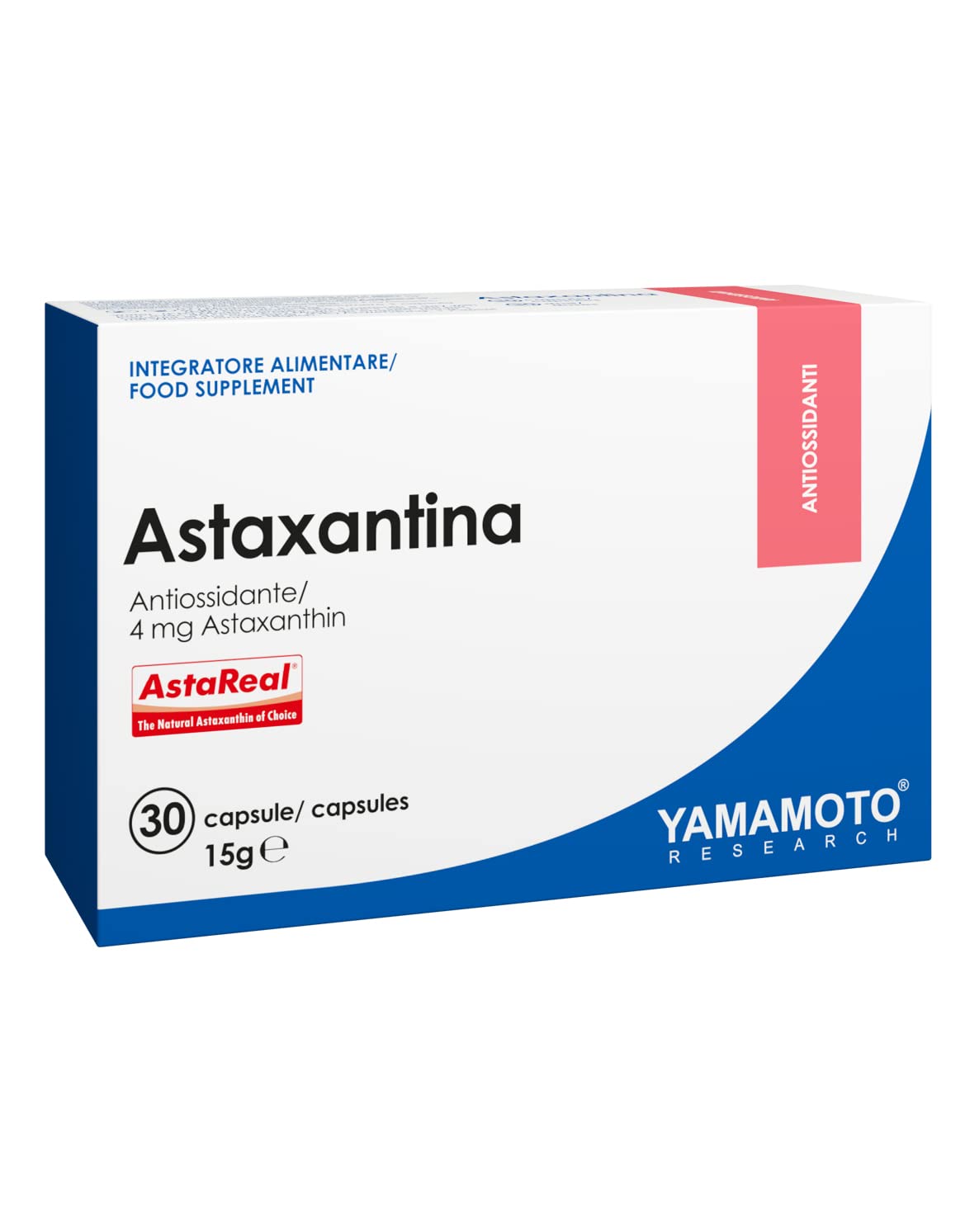 Yamamoto Research, Astaxantina 30 Capsule, 15 gr