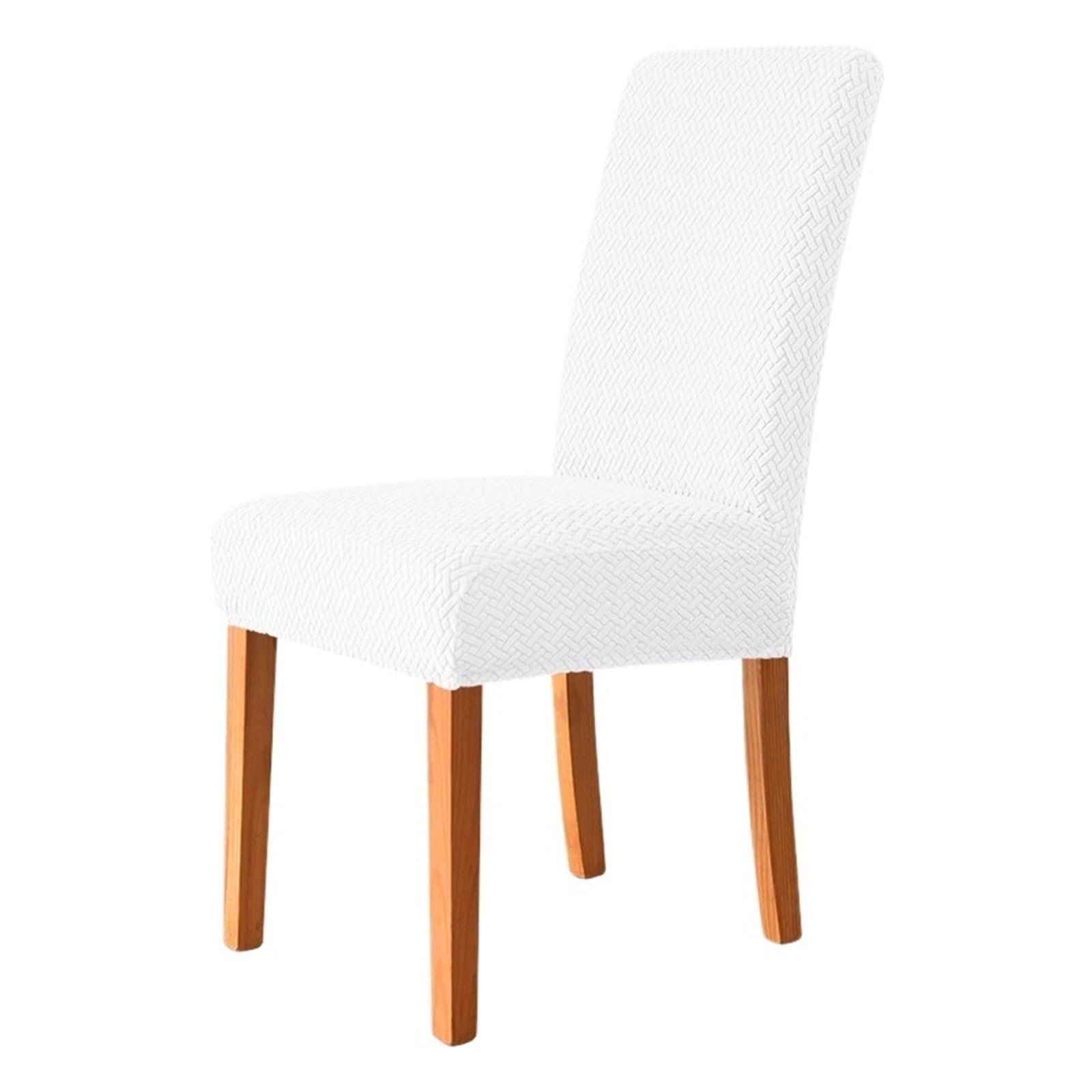RYQZHHY Chair Cover Jacquard Dining Chair Cover Dustproof Elastic Soft Seat Slipcover Suitable
