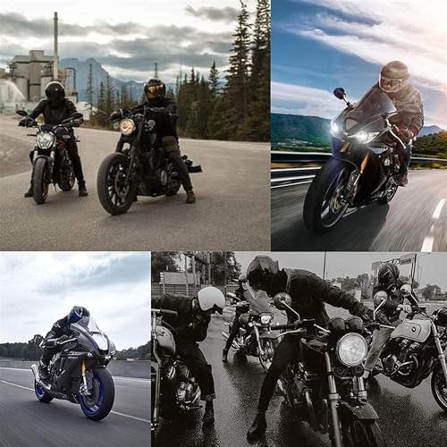 Casque de moto modulable Bluetooth L intégral double visière - 7