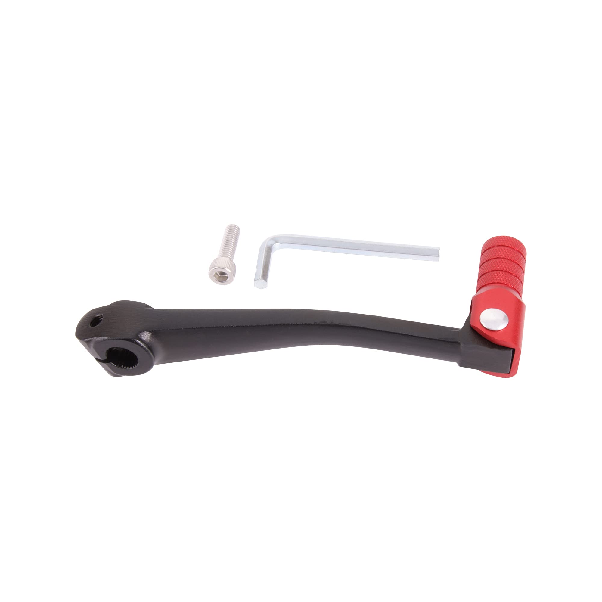 WOOSTAR 2" Folding Gear Shifter Lever Replacement for XR50 KLX CRF50 Apollo SSR 125cc Kayo 110cc 150cc 160cc Motorcycle ATV Dirt Bike Pit Bike Red Black