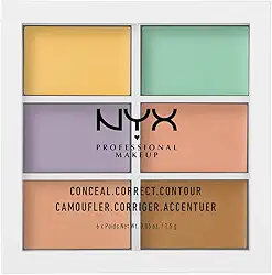 Paleta De Corretivos Color Correcting 6 Cores Nyx