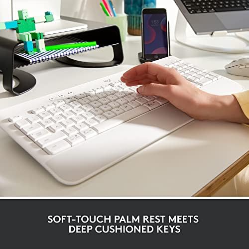 Logitech Signature K650 Klawiatura, QWERTZ niemiecki - Biały
