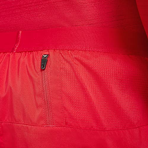 Nike Short de corrida masculino Flex Stride 12,7 cm, Vermelho, GG