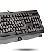 Bloody Gaming Keyboard, Double-Secured Water Resistant Keyboard, Silicon Keys (B120) Spanish Layout