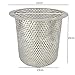 304 Stainless Steel Wire Mesh Cylindrical Shape Filter Strainer Various Size(D 19cm * H 20cm)