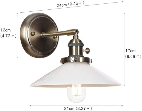 Miniatura 2 de Antique Vintage Wall Lamps Glass Loft Wall Lamp Lights Retro Industrial Wall Lighting Fixtures Edison Lantern for Bedroom Living Room Wandlamp LED