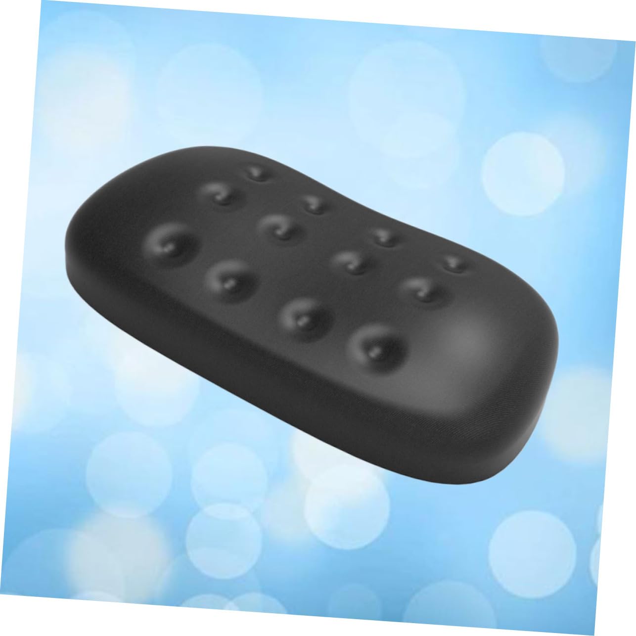 OSALADI 3 Pezzi Pad pad memory foam poggiapolsi delle mani poggiapolsi per mouse tappetino per mouse a mano tampone topo poggiamano memoria Nero