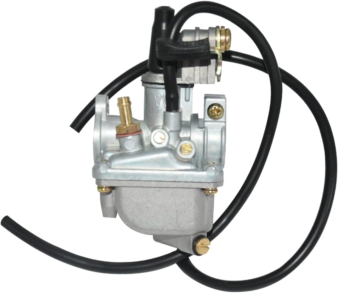 LT50 Carburetor with Air Filter Box & Pull Start Starter Fit for Suzuki LT50 LT 50 LT-A50 JR50 ALT50 Quad Runner carb replace 13200-43F00 13200-04431 13200-04430