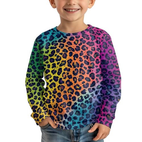 Uourmeti Teens Girls Long Sleeve T Shirts Fall Outfits Boys Active Sportswear Running Tops2