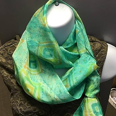 Blank silk scarves for dyeing Clearance