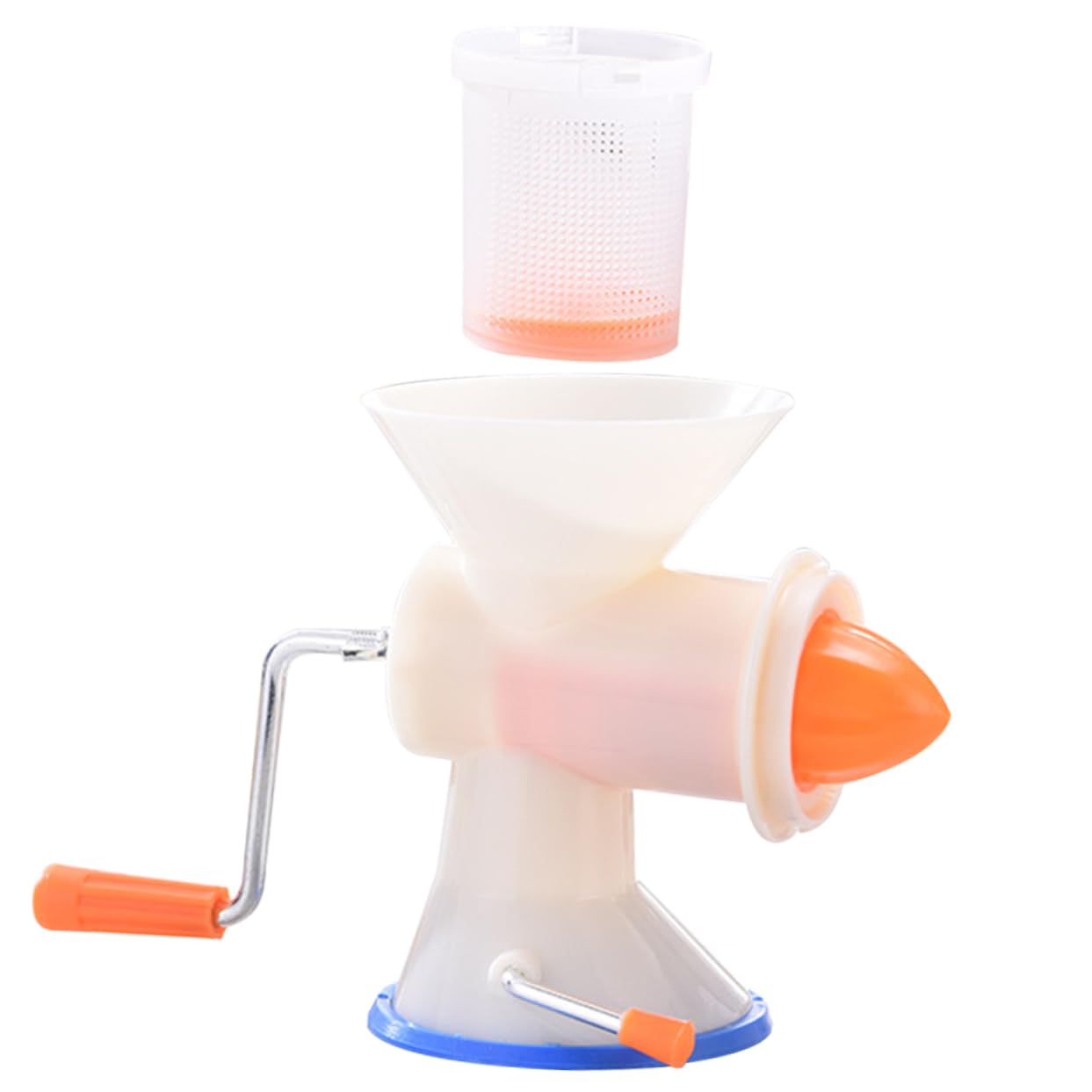 Hemobllo Manual Meat Mincer Sausage Stuffer Efficient Vegetable Minced Machine for Home Use Easy to Operate Design for Making Sausages Filling Meat Bags