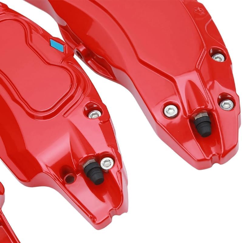 4 Piezas Cubiertas de Pinza de Freno de Coche para BMW X1 X2 X3 X4 X5 X6 X7, Pinzas de Freno de Rueda de Coche, Duraderas, 3D