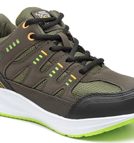 Image of ASIAN Boy's ADVENTURE-02-KIDS Sport Running & Walking Shoes with Ultra Bounce Technology Lightweight Synthetic Upper EVA Outsole Casual Lace-Up Shoes for Kid's & Boy's