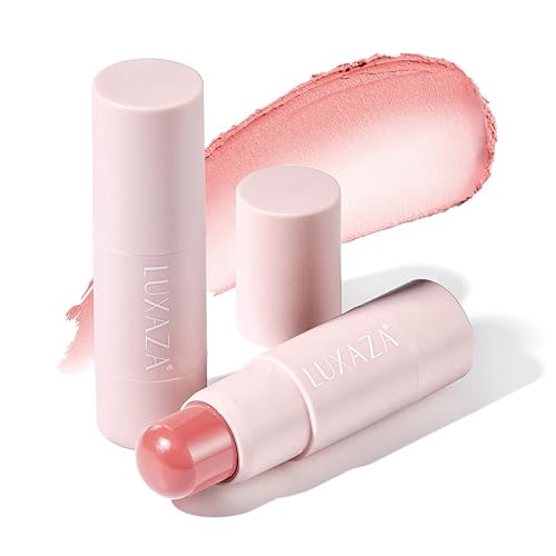 Miniatura 1 de LUXAZA Maquillaje en barra color crema para mejillas lápiz de maquillaje natural mate para labios y mejillas para piel madura ligero acabado rocío
