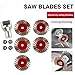 1.57" Diamond Saw Blades Set - Precision Stone Cutting Made Easy,Multi-Functional Professional Mini Diamond Cutting Blade Set,40mm Diamonds Saw Blades for Granite, Marble, Sandstone, for Grinder