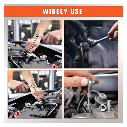 Kit de herramientas automotrices de 53 piezas miniatura 4
