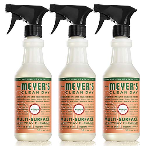 Mrs. Meyer's All-Purpose Cleaner Spray, Geranium, 16 Fl. Oz - Pack Of 3 #TOP1