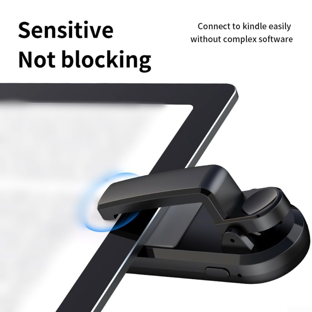 Retourneur de page sans fil pour Kindle, portée 5 m, JX-07 noir