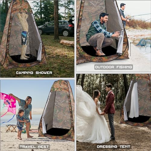 BRIAN-DANY-Pop-Up-Shower-Tent-Portable-Privacy-Camping-Changing-Tent-Camp-Toilet-Bathroom-Pod-with-Rain-Shelter-Windows-UPF-50-Waterproof-472-x-472-x-748