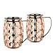 Old Dutch 2 Piece Solid/Stainless Steel Grenada Moscow Mule Mug 2-Ply Set, 24 oz, Copper