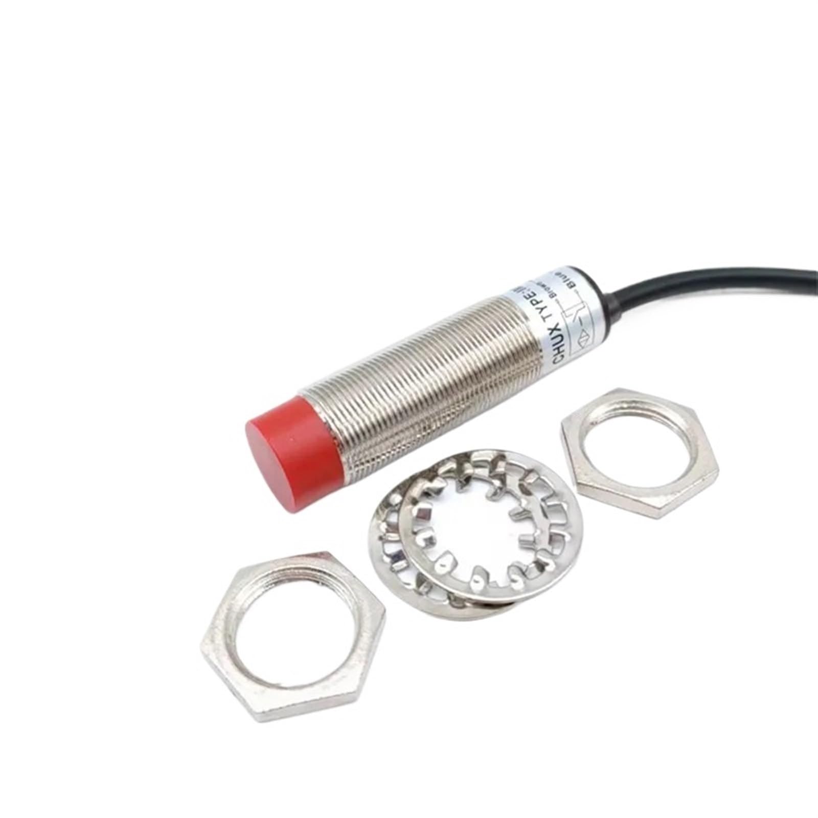 Capteur de proximité capacitif AC 220V, Type non affleurant, Distance de détection de 8mm CM18-8-ACA ACB NO NC, capteur de niveau de liquide (Color : AC NC)