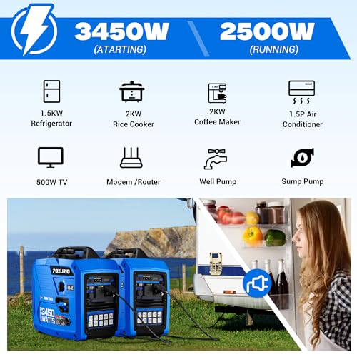 Portable Dual Fuel Silent Inverter Generator