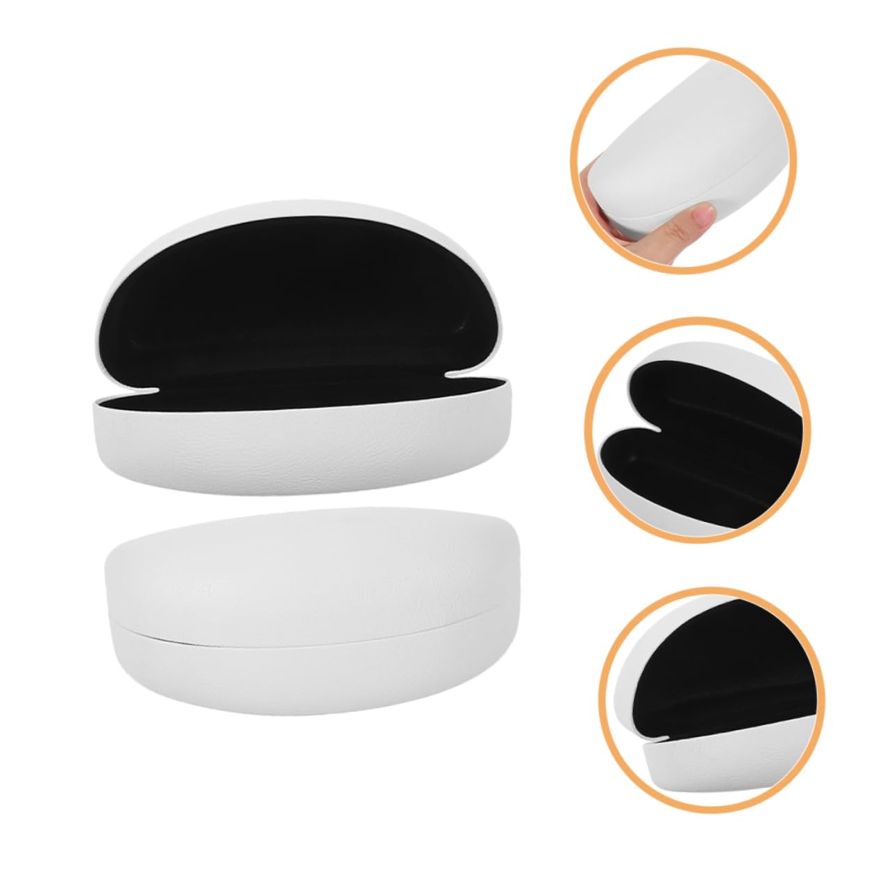 Healvian 6piezas Organizador De Gafas De Sol De Viaje Estuche Rígido Para Almacenamiento De Gafas Protección Para Lentes