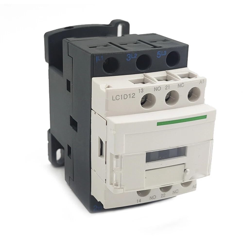 RCGKNNMUZ LC1D12P7 Contactor 240V Coil Contactor LC1D12P7 12A 3P AC 3NO