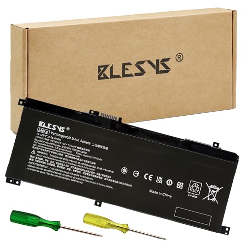 BLESYS SA04XL L43267-005 Batterie d'ordinateur Portable pour HP Envy x360 15-dr0003TX 15-ds0000 TPN-W142 Série Notebook L43248-AC2 HSTNN-OB1G [Li-Polymer...