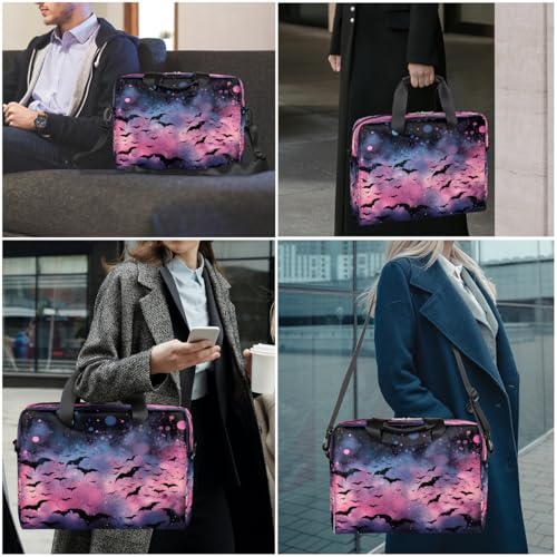 Bolso para portátil unisex 15.6-16 pulgadas rosa degradado miniatura 2