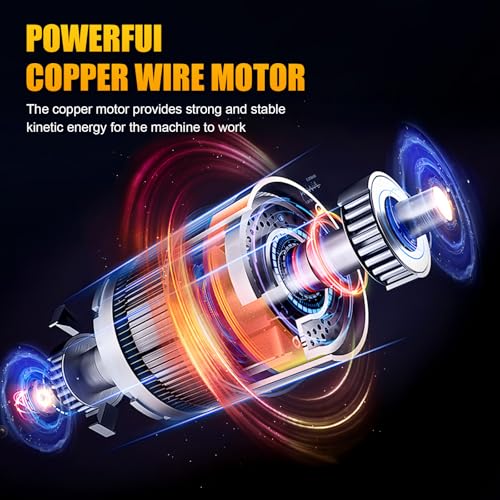 Image of Cordless Die Grinder Compatible with DEWALT 20V Max Battery, 1 /4 inch Precision Chuck, 11000 RPM Brushless Motor for Rust Removal, Grinding, Polishing, Deburring (No Battery)
