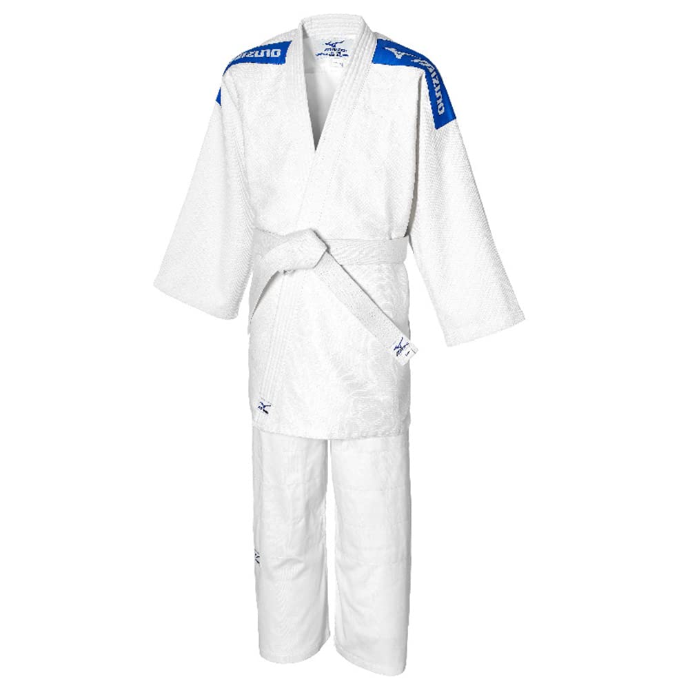 Mizuno Kimono de Judo para Niños Kodomo Plus 350gr, Blanco con Cinturón