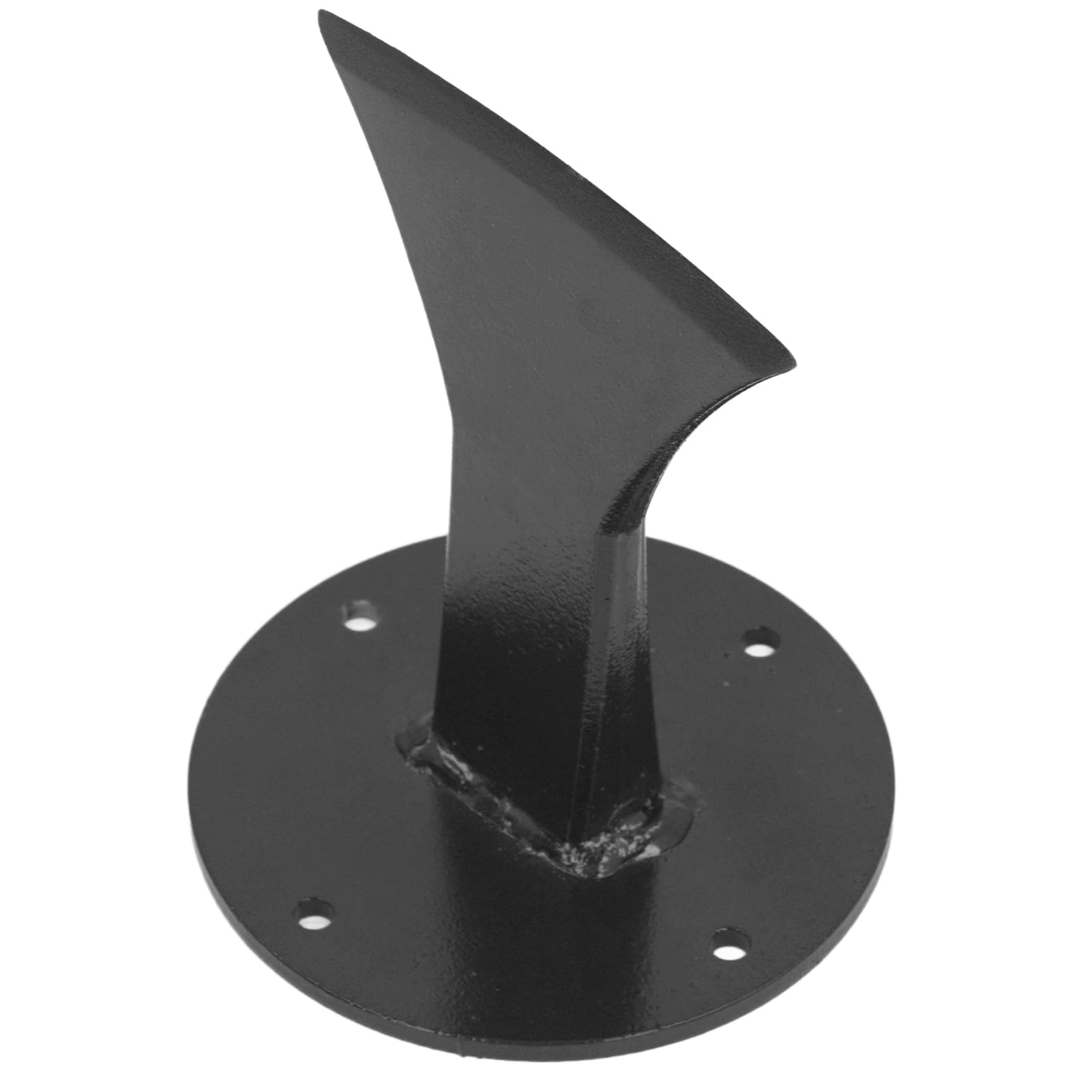 Annadue Partidor de Leña de Acero Forjado para Chimeneas Estufas (Black)