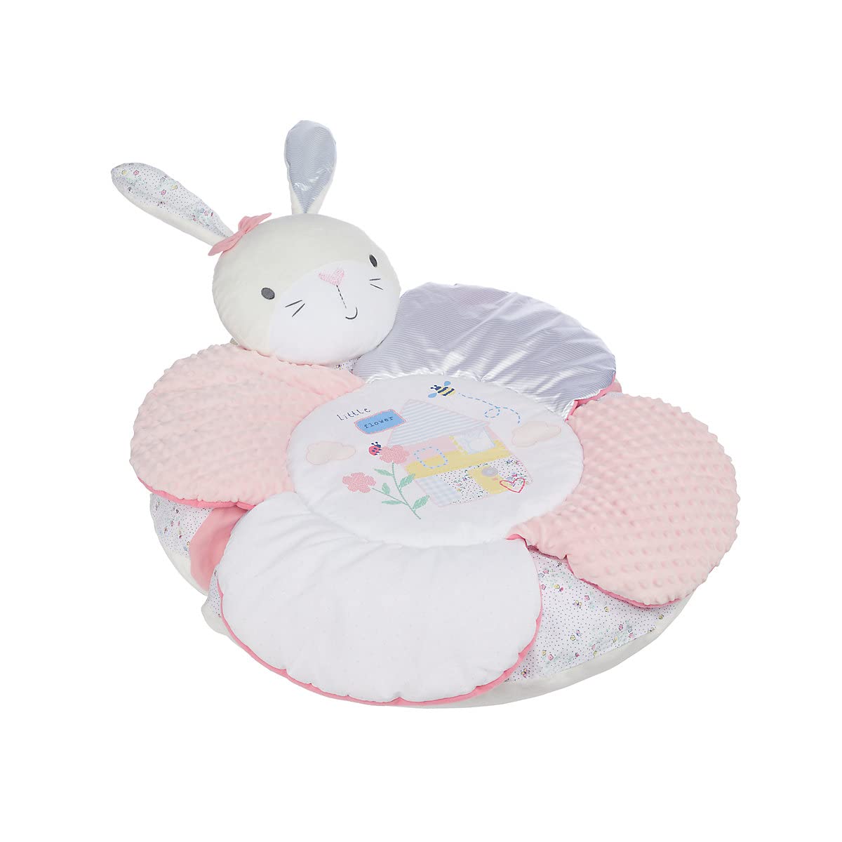 MothercareGirls Spring Flower Sit Me Up Cosy Playmat Pink