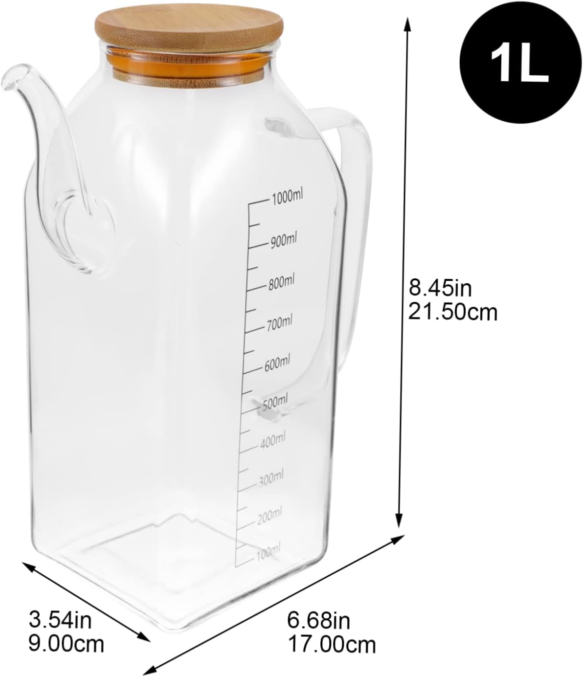 Oil Dispenser Spray Bottle Vinegar Bottle Glass Oil Pot Soy Sauce Dispenser Kitchen Container